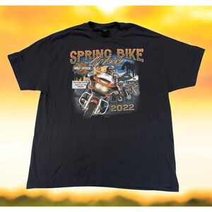 Harley Davidson Double Sided Graphic T-Shirt Mens Sz XL Myrtle Beach Bike Week